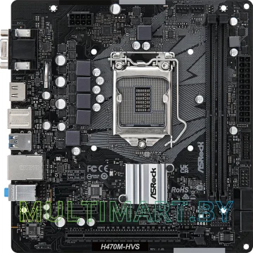 Материнская плата ASRock H470M-HVS R2.0